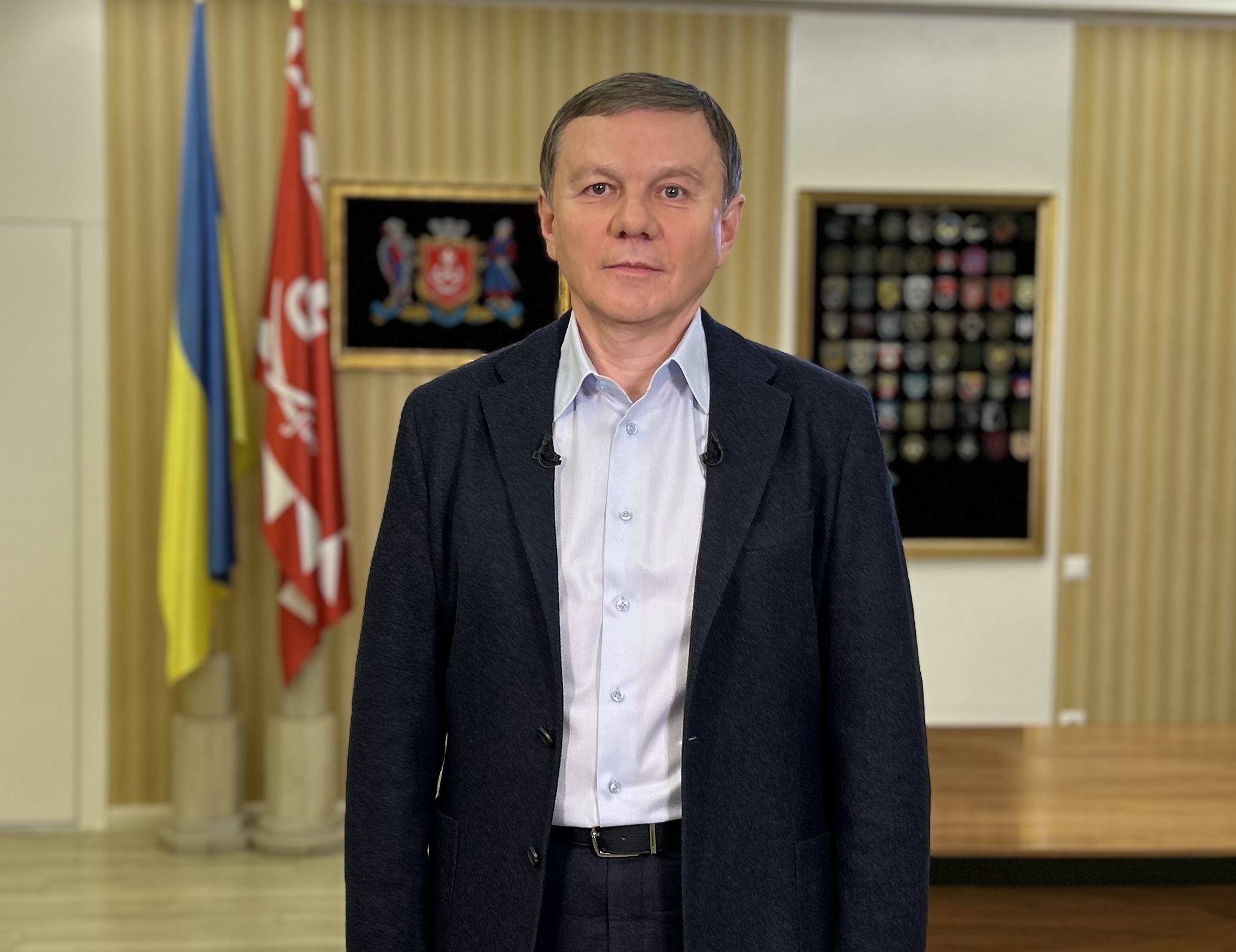 «Сьогодні ми – громада, яка працює, яка допомагає. Громада, яка вірить», – Сергій Моргунов звернувся до вінничан із новорічним привітанням